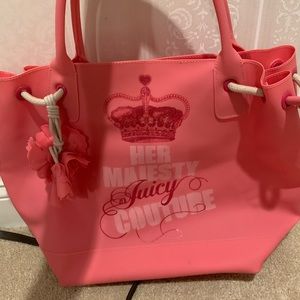 Juicy Couture Vinyl Beach Tote